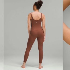 NWT! Lululemon Align Bodysuit 25" Ancient Copper size 12